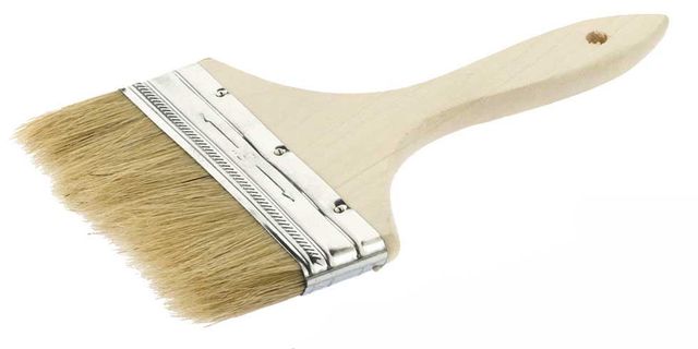 Art.nr.66-9065 Melbørste/bakepensel 125mm - treskaft med naturbust