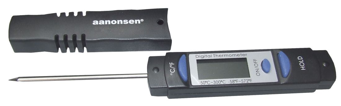 Art.nr. 48-173 Digitalt steketermometer -omgående avlesning. Fra -40C til +230C