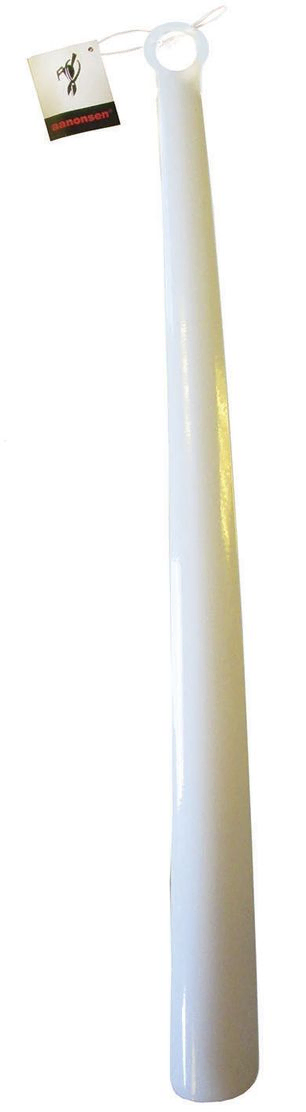 Art.nr. 55-58 Skohorn 58cm metal-hvit 
