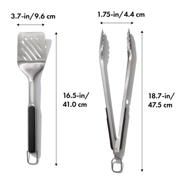 OXO Grillsett/klype mål