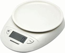 Art.nr. 34-2856 Diettvekt hvit 5kg/1g