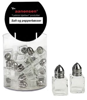 Art.nr.23-322 Salt-/pepperbøsse mini