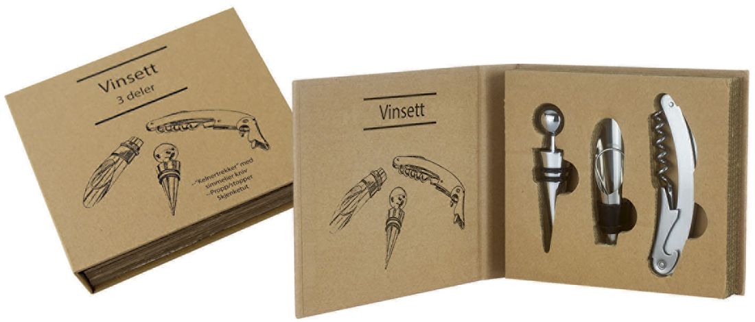 Art.nr.24-63211 Vin sett - 3 deler