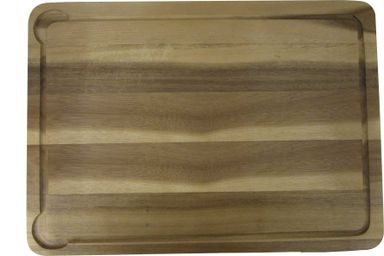 Art.nr.61-8811 Skjærebrett m/blodrand - Akasie 520x370x27mm 