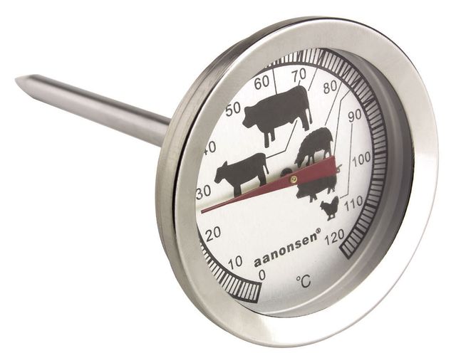 Art.nr. 44-103 Steketermometer rund