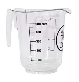 Art.nr.50-3032 Målebeger 0,5L - mel og sukker mål
