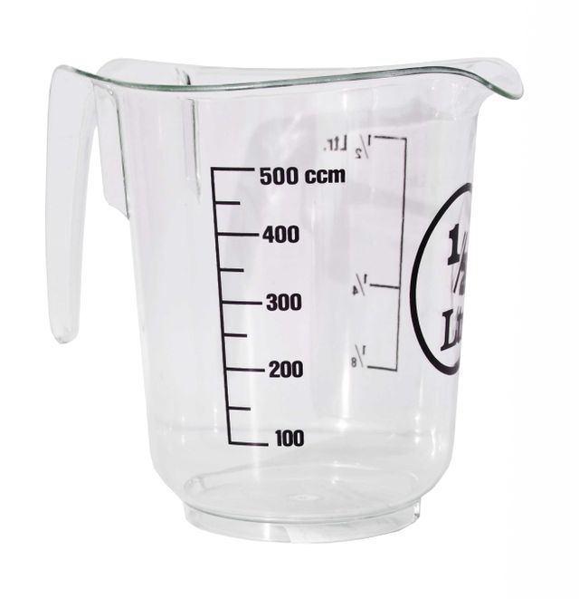 Art.nr.50-3032 Målebeger 0,5L - mel og sukker mål