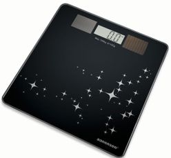 Art.nr. 32-1052 Glassvekt 150kg/100g m/SOLCELLER - virker alltid!